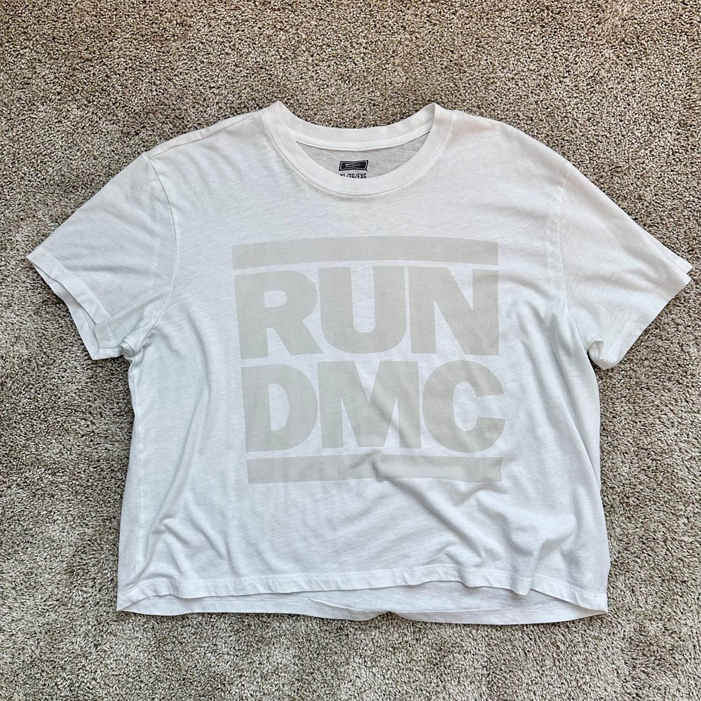 NWOT American Eagle RUN DMC Cropped Tee Women's XL